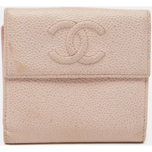 Pre-owned Leather wallets , female, Sizes: ONE SIZE - Chanel Vintage - Modalova