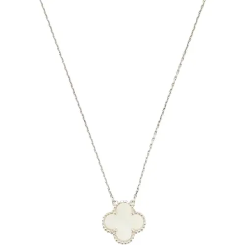 Pre-owned Metal necklaces , female, Sizes: ONE SIZE - Van Cleef & Arpels Pre-owned - Modalova