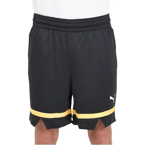 Schwarze Herren Shorts , Herren, Größe: XL - Puma - Modalova