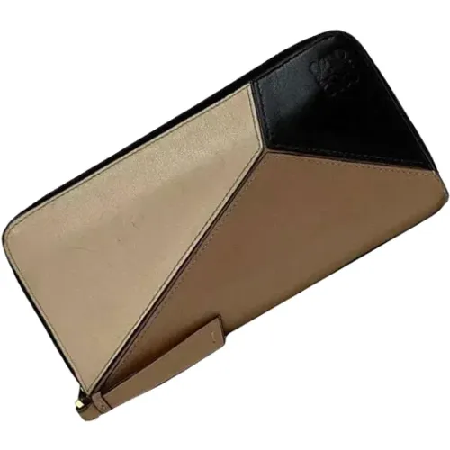 Pre-owned Leather wallets , female, Sizes: ONE SIZE - Loewe Pre-owned - Modalova