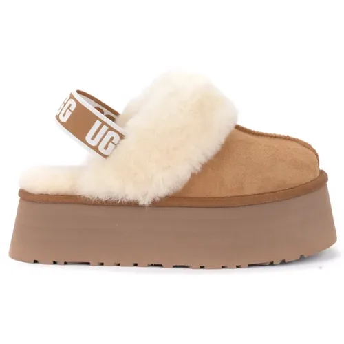 Gemütliche Wildleder Hausschuh Sandale , Damen, Größe: 36 EU - Ugg - Modalova