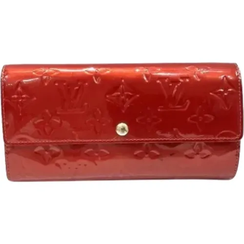 Pre-owned Leather wallets , female, Sizes: ONE SIZE - Louis Vuitton Vintage - Modalova