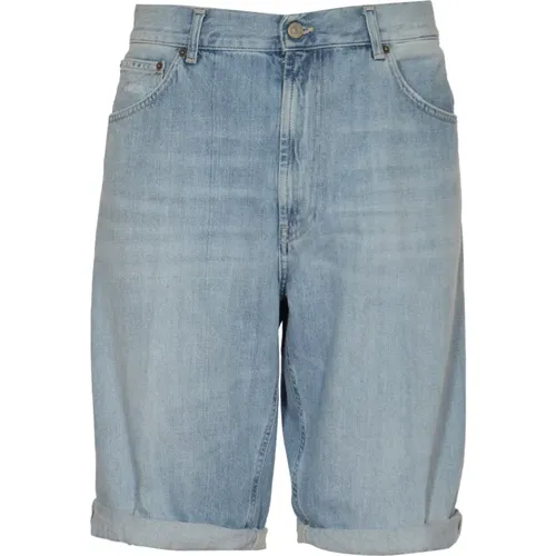 Bermuda Lenz Shorts , Herren, Größe: W30 - Dondup - Modalova