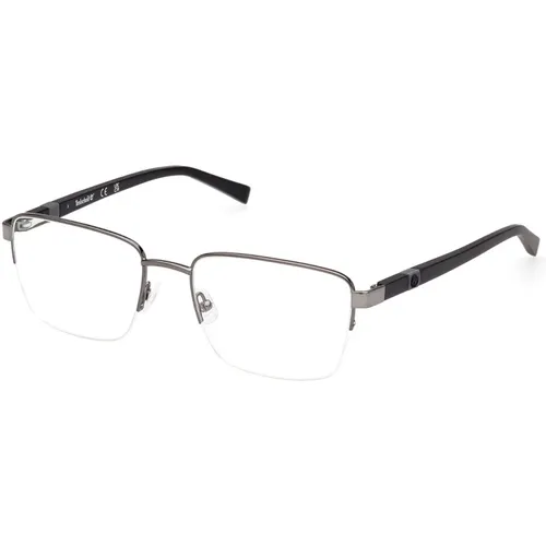 Men's Eyeglasses Tb1818 , male, Sizes: 55 MM - Timberland - Modalova