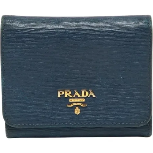 Pre-owned Leather wallets , female, Sizes: ONE SIZE - Prada Vintage - Modalova