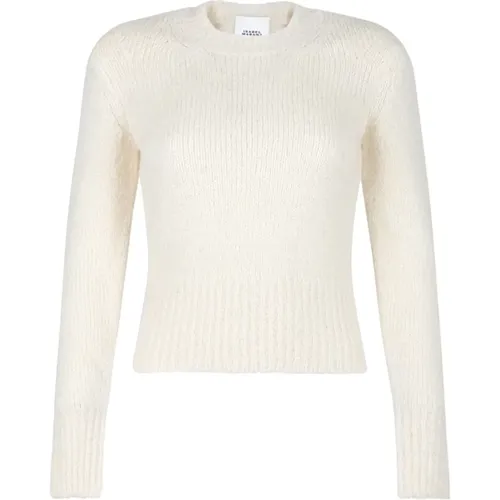 Chunky Strick Ecru Pullover , Damen, Größe: S - Isabel marant - Modalova