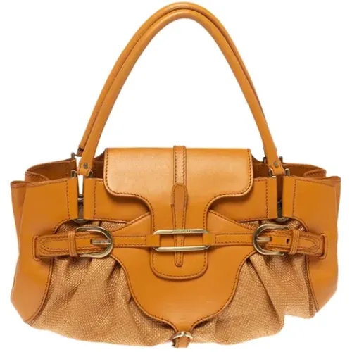 Pre-owned Raffia handbags , female, Sizes: ONE SIZE - Jimmy Choo Pre-owned - Modalova