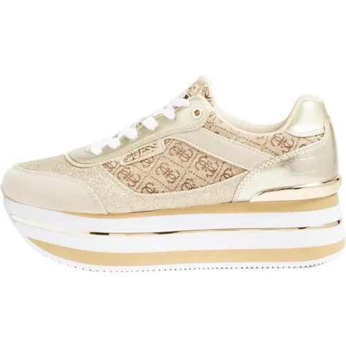 Sneakers mit 4G Logo Print - Guess - Modalova