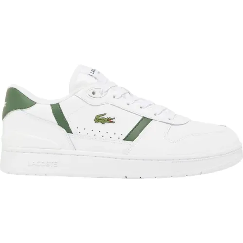 Modern T-Clip Sneakers with TPU Heel , male, Sizes: 9 UK, 7 UK, 11 UK, 10 UK, 6 UK, 8 UK - Lacoste - Modalova