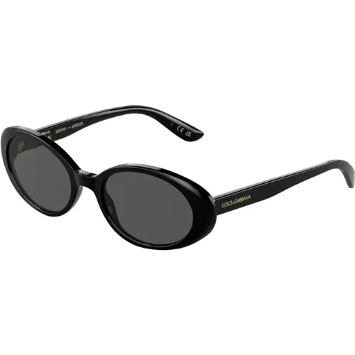 Elegant and Feminine Sunglasses - Nero , unisex, Sizes: ONE SIZE - Dolce & Gabbana - Modalova