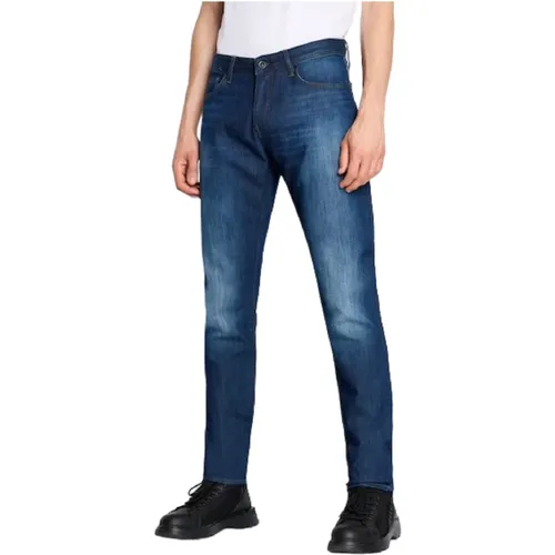 Skinny Jeans , male, Sizes: W36, W32, W30, W31 - Armani Exchange - Modalova