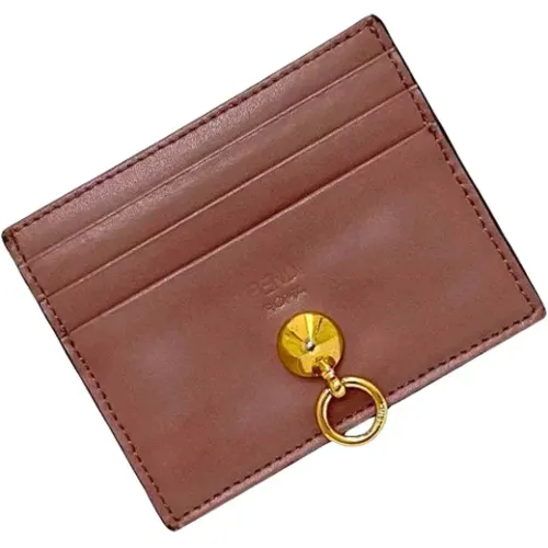 Pre-owned Leather wallets , female, Sizes: ONE SIZE - Fendi Vintage - Modalova