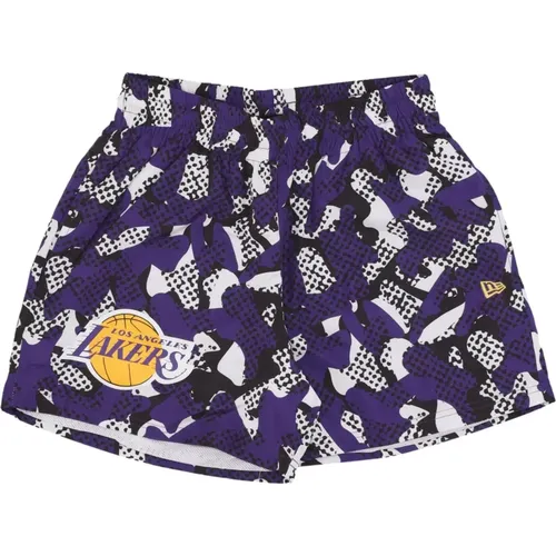 NBA Team AOP Shorts Lila/Weiß - new era - Modalova