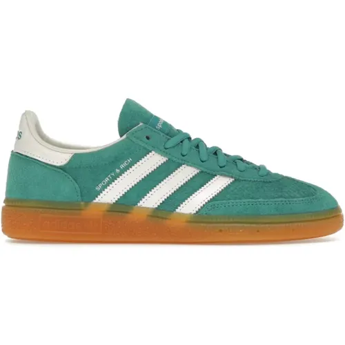 Grüner Handball Sneaker Sporty & Rich , Herren, Größe: 38 2/3 EU - Adidas - Modalova