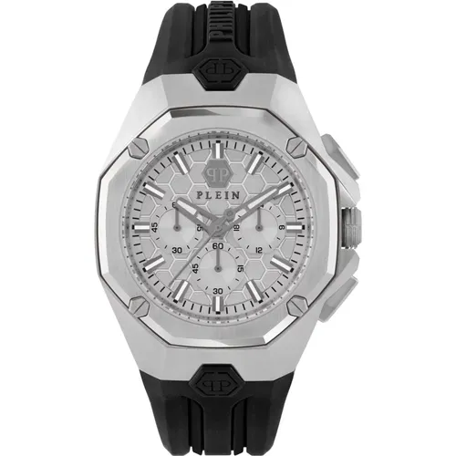 Octagon Men's Watch , male, Sizes: ONE SIZE - Philipp Plein - Modalova