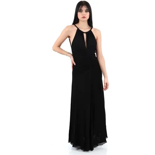 Schwarzes Kleid Set Regular Fit , Damen, Größe: L - Twinset - Modalova