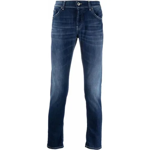 Slim-Fit Jeans , Herren, Größe: W33 - Dondup - Modalova