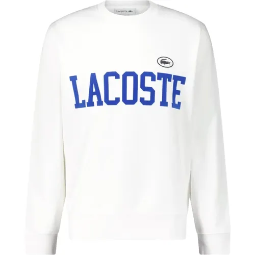 Sweatshirt mit Label-Druck , Herren, Größe: XL - Lacoste - Modalova