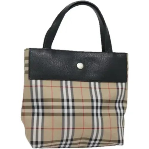 Pre-owned Canvas Handtaschen , Damen, Größe: ONE Size - Burberry Vintage - Modalova