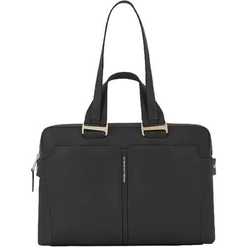 Women Handbag with iPad 12.9 , female, Sizes: ONE SIZE - Piquadro - Modalova