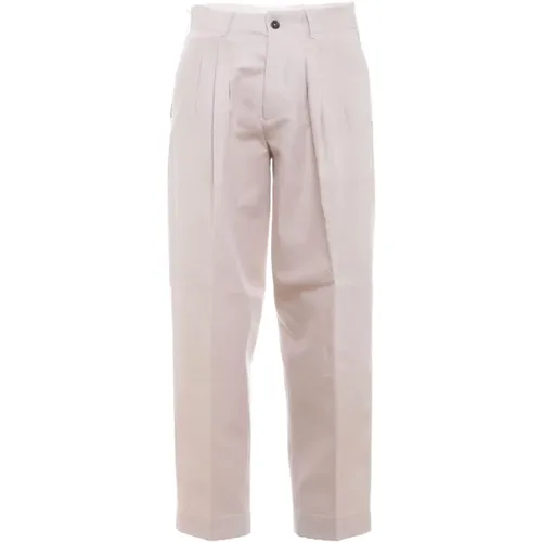 Cosmo Carrot Camel Pants , male, Sizes: L - Nine In The Morning - Modalova