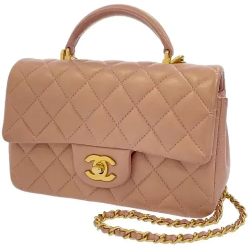 Pre-owned Leather chanel-bags , female, Sizes: ONE SIZE - Chanel Vintage - Modalova