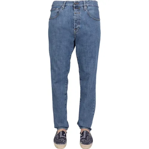 Five Pocket Jeans , male, Sizes: W30, W31 - Lardini - Modalova
