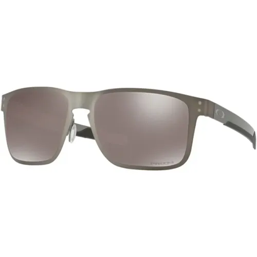 Polarisierte Metall Sonnenbrille , Herren, Größe: 55 MM - Oakley - Modalova