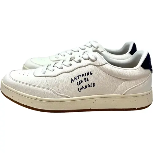 Eco-friendly Sneaker, with Blue Accents , female, Sizes: 11 UK, 8 UK, 9 UK, 12 UK - Acbc - Modalova
