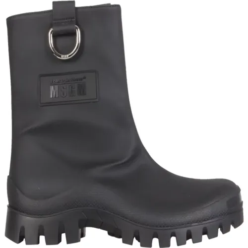 Rain Boots , female, Sizes: 7 UK, 8 UK - Msgm - Modalova