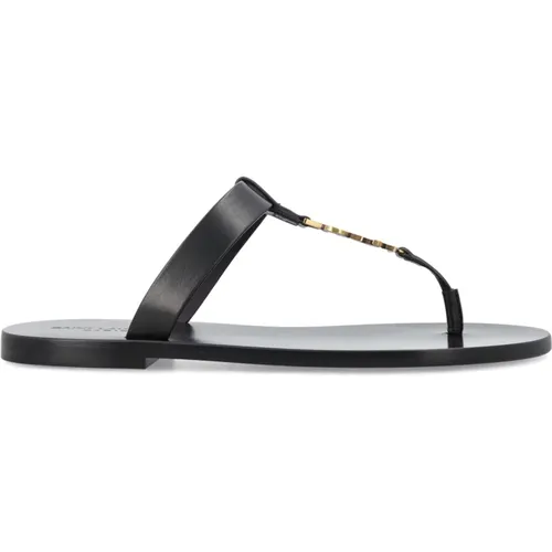 Flip Flops , Herren, Größe: 42 EU - Saint Laurent - Modalova