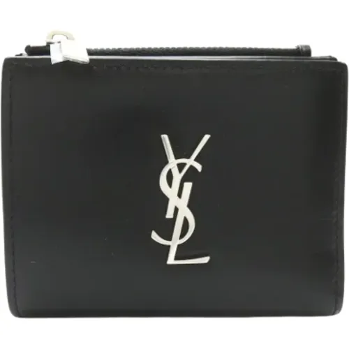 Pre-owned Leather wallets , female, Sizes: ONE SIZE - Yves Saint Laurent Vintage - Modalova