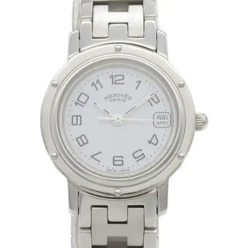 Pre-owned Metal watches , female, Sizes: ONE SIZE - Hermès Vintage - Modalova