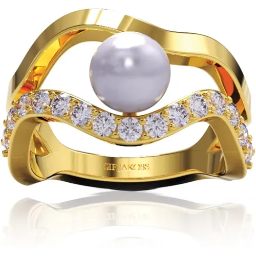 Ponza Ring , Damen, Größe: 60 MM - Sif Jakobs Jewellery - Modalova
