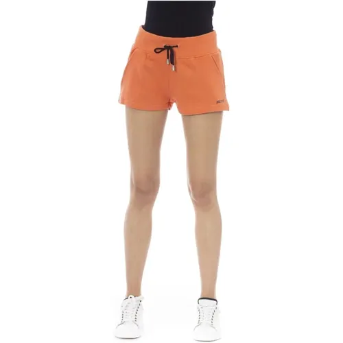 Strandbekleidung Shorts mit elastischem Bund und Kordelzug , Damen, Größe: XL - Just Cavalli - Modalova