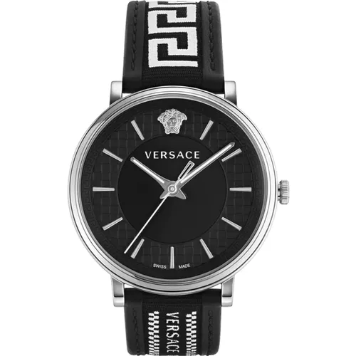 V-Circle Ve5A013 21 Watch , male, Sizes: ONE SIZE - Versace - Modalova