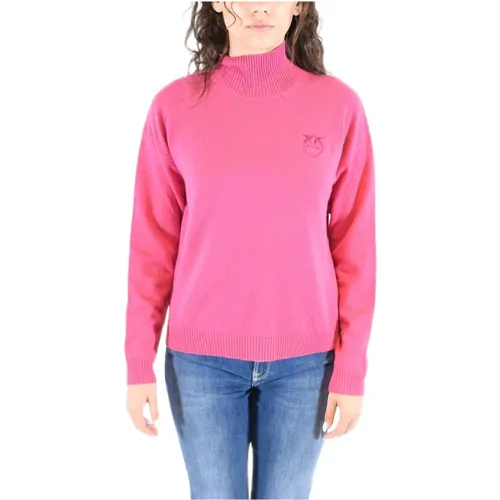 Sweet Knit Sweater , female, Sizes: S, M - pinko - Modalova