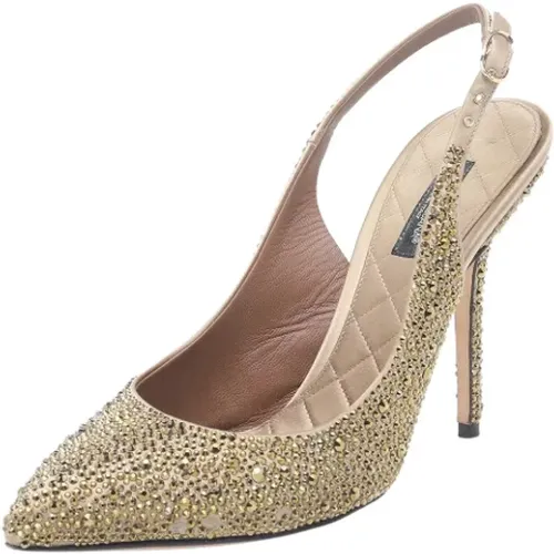 Pre-owned Satin heels - Dolce & Gabbana Pre-owned - Modalova