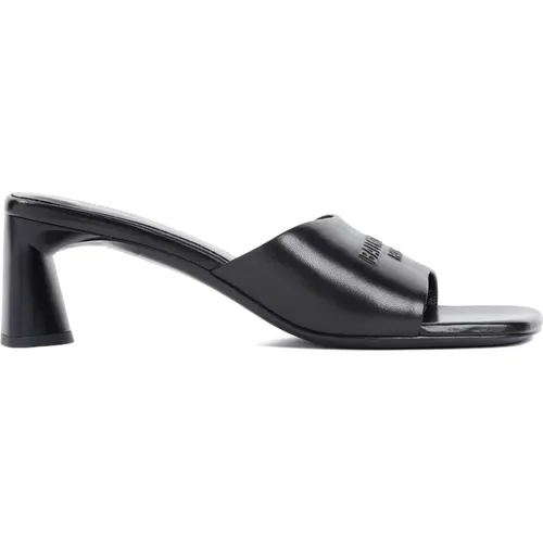 Leather Sandal Ss24 , female, Sizes: 5 UK, 3 UK - Balenciaga - Modalova
