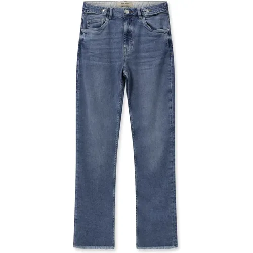 Gerades Jeans , Damen, Größe: W33 - MOS MOSH - Modalova