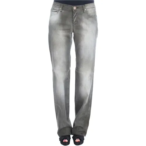 Wash Boyfriend Jeans , female, Sizes: W26 - Ermanno Scervino - Modalova