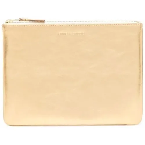 Stilvolle Goldene Brieftasche für Männer , Herren, Größe: ONE Size - Comme des Garçons - Modalova