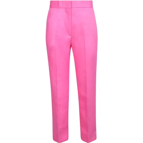 Cropped tailored trousers , female, Sizes: 2XS - Msgm - Modalova