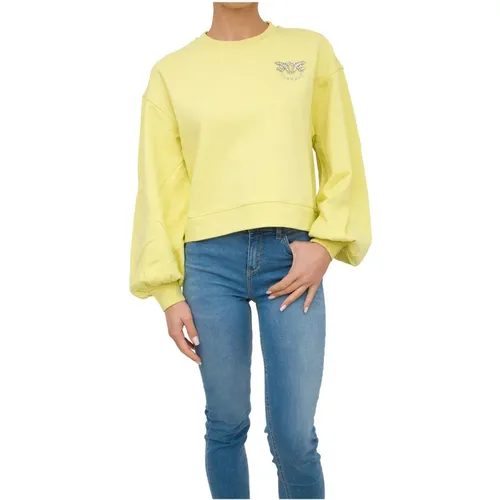 Sweatshirts , female, Sizes: M, S - pinko - Modalova