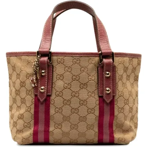 Pre-owned Canvas totes , female, Sizes: ONE SIZE - Gucci Vintage - Modalova