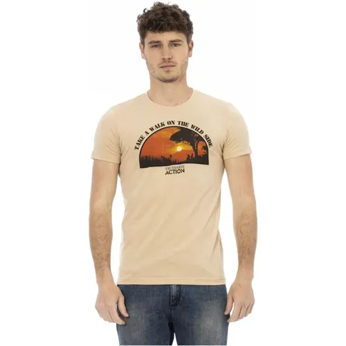 Rundhalsausschnitt Kurzarm T-Shirt - Trussardi - Modalova