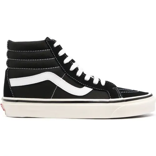 Hohe Sneakers Schwarz/Weiß , unisex, Größe: 38 EU - Vans - Modalova