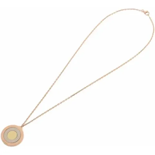 Pre-owned Rose Gold necklaces , female, Sizes: ONE SIZE - Cartier Vintage - Modalova