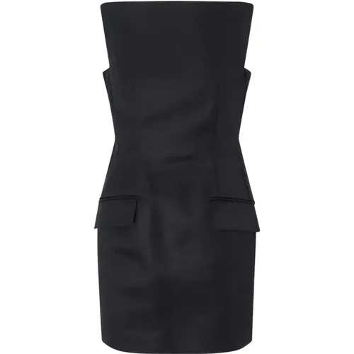 Schwarzes Abavo Kleid , Damen, Größe: XS - SPORTMAX - Modalova