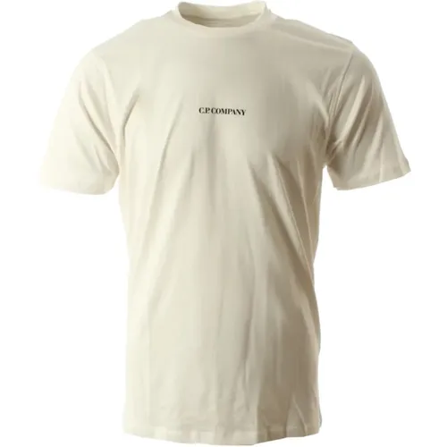 Cotton Jersey T-shirt , male, Sizes: S - C.P. Company - Modalova